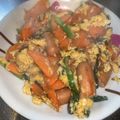 クックR85X2B☆'s cooksnap of when they made 卵と白菜と人参とウインナーの炒め物.