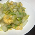 はるるきんぐ's cooksnap of when they made 材料2つ☆　白菜とたまごの中華炒め　.