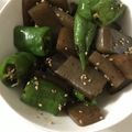 クックPW9C2T☆'s cooksnap of when they made ししとう、なす、こんにゃくの炒め。.