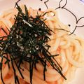 れいんこーと's cooksnap of when they made 超簡単 クリーミーたらこうどん.