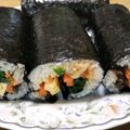 みぃくんのママ's cooksnap of when they made キンパ(韓国海苔巻き）.