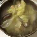 クックPW9C2T☆'s cooksnap of when they made 椎茸とキャベツのお味噌汁.