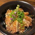 Momipad's cooksnap of when they made ゴマたっぷりブリの漬け丼☆.