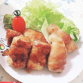 クック0Z7T23☆'s cooksnap of when they made 照り焼き！長芋の豚肉巻き.