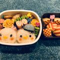 ひまま。そま。うた。's cooksnap of when they made ツムツムキャラ弁.