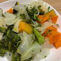 ポメちょん's cooksnap of when they made 袋１枚♪レンジ５分で温野菜♪♪.