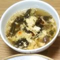 みぃくんのママ's cooksnap of when they made しゅんぎくと卵のサンラータン風スープ.