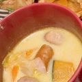 ｎａｔu's cooksnap of when they made かぼちゃとベーコンと白菜のクリームスープ.