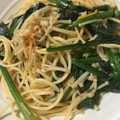 クックM6DK2O☆'s cooksnap of when they made ほうれん草とえのきのピリッと和風パスタ.