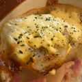 ku〜0935★'s cooksnap of when they made じゃがバタベーコンチーズ焼き.