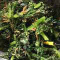 ぱちぱちの日's cooksnap of when they made レンジで簡単！春菊と桜海老の胡麻和え.