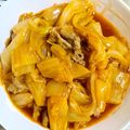 meechan_y's cooksnap of when they made 白菜の甘酢炒め煮.
