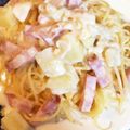 mogpoo☆'s cooksnap of when they made 塩レモン使って☆チーズクリームパスタ.