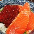 あやタコウィンナー's cooksnap of when they made イクラとサーモンの親子丼.