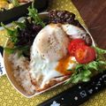 栗丸うさぎ's cooksnap of when they made ロコモコ丼～ハンバーグリメイク～.