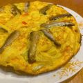 とみ家's cooksnap of when they made オイルサーディンとジャガイモのオムレツ.