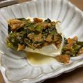 ティーマファソン's cooksnap of when they made 鯖の味噌煮缶と小松菜のピリ辛温奴♪♪.