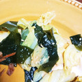 ぴこひろ's cooksnap of when they made 蒸しキャベツとわかめのゴマ酢和え.