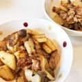 むぎくっく's cooksnap of when they made 豚バラ 長芋 ニンニク醤油炒め.