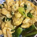 ちゃぎー's cooksnap of when they made 超簡単！油揚げと卵でご飯のおかず！.