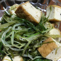 ちゃぎー's cooksnap of when they made 厚揚げと水菜の煮物〜.