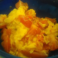 ゆうこwith３人's cooksnap of when they made トマトと卵の炒め物.