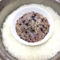フジぽん's cooksnap of when they made ☆炊飯１度で白米と麦ご飯☆.