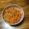 かよばぁ's cooksnap of when they made お弁当に♪人参と油揚げのきんぴら.