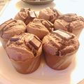 ishiichan's cooksnap of when they made 混ぜるだけ簡単★焼きチョコ風カップケーキ.
