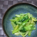 みがつくひと's cooksnap of when they made 青梗菜とセロリの炒め物.
