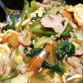 ikeben's cooksnap of when they made 豚肉とチンゲンサイと卵の炒め物★.