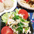 たまさぶろうの部屋's cooksnap of when they made 簡単♪水菜とささみとザーサイのサラダ.