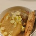 ∞しん's cooksnap of when they made 【魚】　シャケのアラ煮汁.