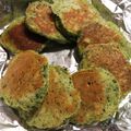 ちーちーちーたらりー's cooksnap of when they made ほうれん草パンケーキ離乳食後期.