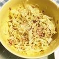 ミン坊's cooksnap of when they made 簡単　塩キャベツのシーチキンごま油和え.