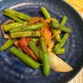 ひろと＾＿＾ママ's cooksnap of when they made 隠元とカリカリベーコンのハニーマスタード.