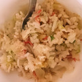 まめちろん's cooksnap of when they made レタスと卵のお一人炒飯.