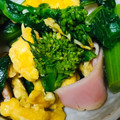 ☆namiko☆'s cooksnap of when they made 春✾菜の花とハムと卵の塩麹炒め.