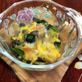 ルぴあ's cooksnap of when they made ほうれん草としめじのチーズ焼き.