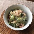 栗丸うさぎ's cooksnap of when they made えのきときゅうりのごまわさびマヨ和え.