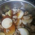 わぞう's cooksnap of when they made 牛すじ大根とこんにゃくの煮込み.