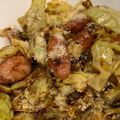 ★エト★'s cooksnap of when they made キャベツとウインナーのカレー炒め.