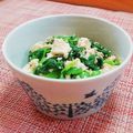 Newチヨコっと♪'s cooksnap of when they made 簡単☆ほうれん草とクルミの白和え.