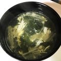 クックやまや's cooksnap of when they made 簡単☆美味しい卵わかめスープ.