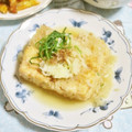mmameco's cooksnap of when they made 簡単豆腐のみぞれ煮★揚げ出し豆腐風.