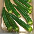 ogyu8786's cooksnap of when they made 【作り置き】色が綺麗なオクラのお浸し.
