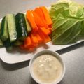 うどん123's cooksnap of when they made 自宅で簡単＊和風バーニャカウダソース＊.