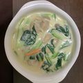 七色ブレスレット's cooksnap of when they made 小松菜のクリーム煮.