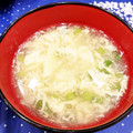 9mmbear's cooksnap of when they made ニンニクの芽と玉子のとろとろスープ.