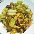 ｻﾞ・ワンピース's cooksnap of when they made 長ねぎたっぷり!豚肉キャベツの味噌炒め☆.